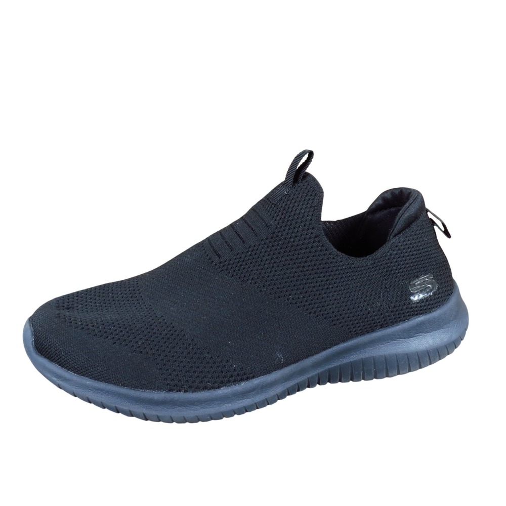 Skechers Ultra Flex First Take Womens Walking Shoe Size 6 Athletic Black Mesh